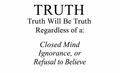 City Branded Truth Novel-Tee