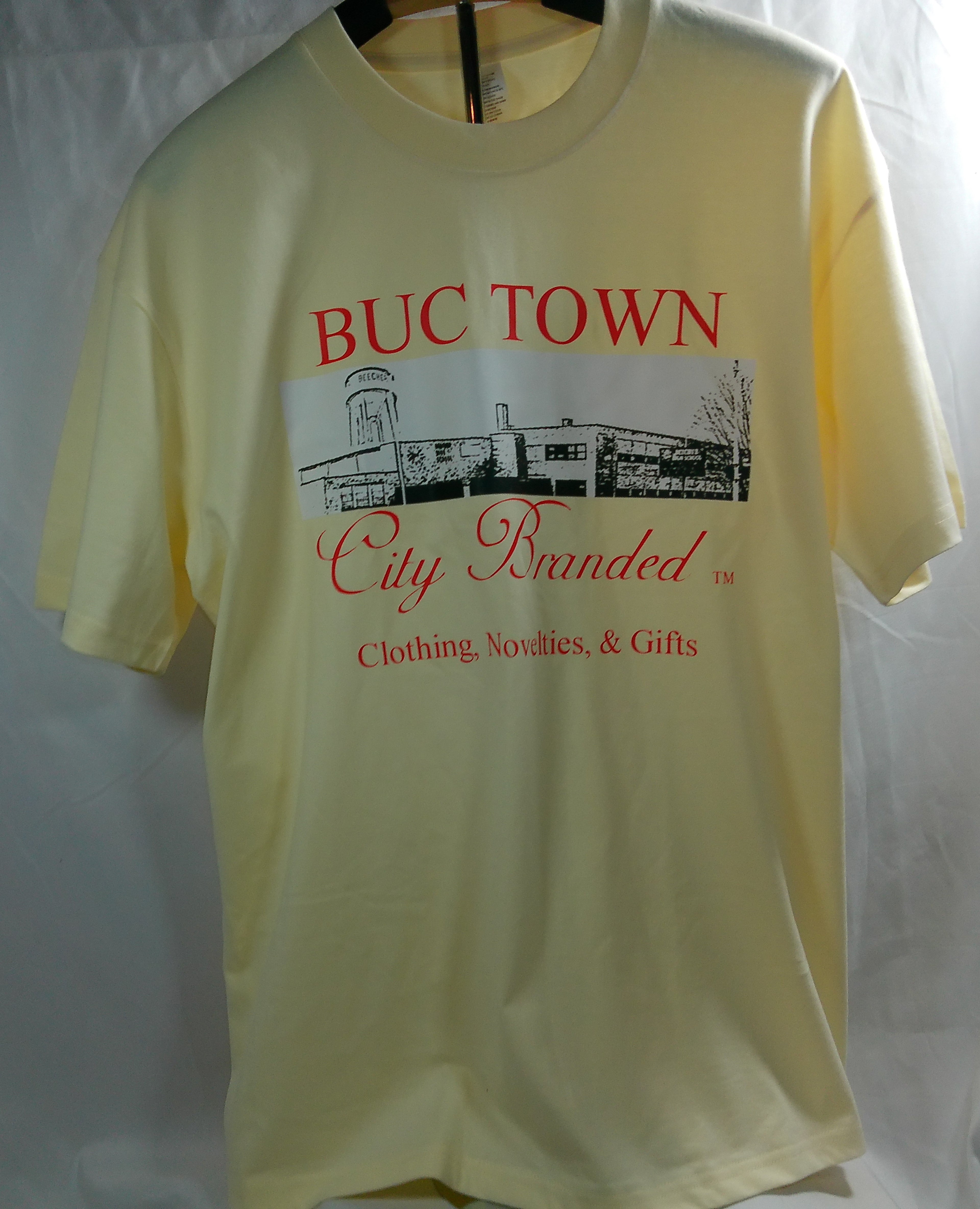 City Themed T Shirt Beecher "Buc Town" MI